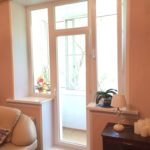 Алюминиевая дверь для балкона GFTD874
